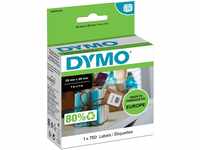 DYMO Original LabelWriter Mehrzwecketiketten (Klein) | 25 mm x 25 mm | Rolle mit 750