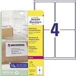 AVERY Zweckform L7994-25 wetterfeste Versandetiketten/ Versandaufkleber (100