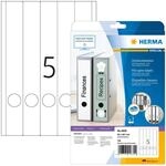 HERMA 4830 Ordnerr&uuml;cken Etiketten lang schmal, 25 Blatt, 38 x 297 mm, 5 pro A4