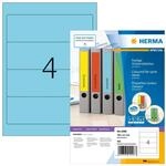 HERMA 4298 Ordnerr&uuml;cken Etiketten kurz breit, 100 Blatt, 192 x 61 mm, 4 pro A4