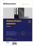 Soennecken Ordneretikett 66308 schmal/kurz sk wei&szlig; 700 St./Pack.