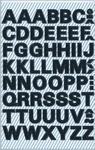 AVERY Zweckform 3780 Buchstaben Etiketten (A-Z, 76X120 mm, wetterfeste Folie) 130