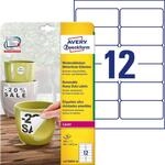 AVERY Zweckform L4776REV-20 Wetterfeste Folienetiketten (240 Aufkleber, 99,1x42,3mm
