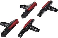 XLC Unisex &ndash; Erwachsene Bremsschuhe Cartridge V-Brake BS-V03 4er Set 72 mm,