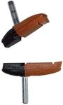 Kool Stop Kool-Stop Unisex &ndash; Erwachsene Bremsbelag Eagle 2C Lachs/schw. 1 Paar