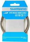 Shimano Unisex Erwachsene Bremszug MTB, Silber/Schwarz, L&auml;nge: 2.05 mm