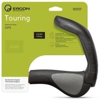 Ergon - GP5 Ergonomische Lock-on Fahrradgriffe mit extra-langem Bar-End | Regular