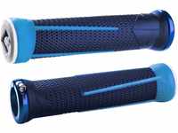 ODI MTB Ag-1 Lock-on 2.1 E Klemmringe Griffe, blau/hellblau, 135 mm