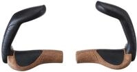 Ergon - GP5 Ergonomische Lock-on Fahrradgriffe mit extra-langem Bar-End | Regular