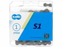 KMC Unisex – Erwachsene Wide Brown S1 1-Fach Kette 1/2" x1/8", 112 Glieder,...