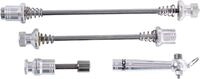 CONTEC Security Plus Schnellspannachsenset mit Diebstahlschutz, Aluminium 6061,...