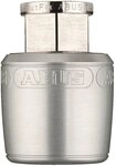 ABUS Nutfix 726811 Fahrradschloss mit massiver Achse, silberfarben