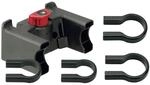 KLICKfix Zubeh&ouml;r Lenkeradapter mit Schloss, Schwarz, 26.0 & 32.0mm