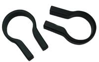 KlickFix Unisex Snelle vervanging Schellen, Schwarz, One Size, Pack of 2 EU