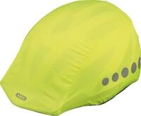 ABUS Regenkappe f&uuml;r Helme - Regenschutz mit dekorativen Reflektoren und Gummizug -