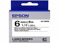 EPSON Ribbon LK-2WBN white/black