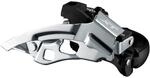 SHIMANO Deore XT Trekking FD-T8000 Umwerfer Schelle tief 3x10 Down Swing Schwarz