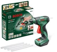 Bosch Akku Klebepistole PKP 3,6 LI (Micro-USB Ladeger&auml;t, 4 x Klebesticks Ultra Power