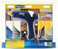 Rapid EG212 Hei&szlig;klebepistole mit 24 Klebesticks (350 g) &ndash; Klebepistole f&uuml;r 12 mm