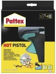 Pattex Hei&szlig;klebepistole / Klebepistole mit mechanischem Vorschub und hitzeisolierter