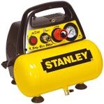Stanley Kompressor DN200/8/6 - Luftkompressor 8 Bar - 6L - 180L/Min - Mit Handgriff