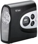 cartrend Kompressor Profi mit Digital Display, mit Ventiladapter, 10 bar, 12 Volt