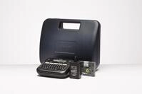 Brother PT-D210VP Beschriftungsger&auml;t inklusive Netzadapter und Transportkoffer (f&uuml;r