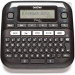 Brother PT-D210 Beschriftungsger&auml;t, QWERTZ Tastaturlayout (f&uuml;r 3,5 bis 12 mm...