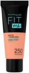 MAYBELLINE Fit Me Matte plus Poreless, Nr. 250 Sun Beige, 30 ml (1er Pack)