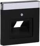 Busch-Jaeger 1803-885 Zentralscheibe mit Beschriftungsfeld Schwarz Matt |...