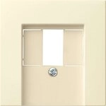 Gira 027601 TAE-Abdeckung ST55 cremewei&szlig;, 027601
