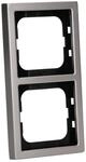 Busch-Jaeger 1722-866K Abdeckrahmen 2-fach Edelstahl pur edelstahl...