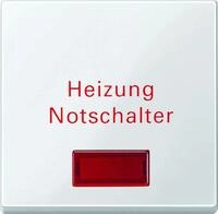 Merten Wippe f&uuml;r Heizungs-Notschalter, System M, polarwei&szlig; gl&auml;nzend, 432919