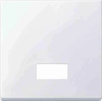 Merten Wippe mit rechteckigem Symbolfenster, System M, polarwei&szlig;, 433819