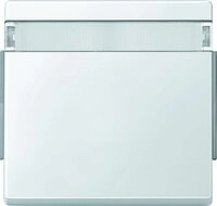 Merten 343919 Wippe mit Schriftfeld, polarwei&szlig;, AQUADESIGN