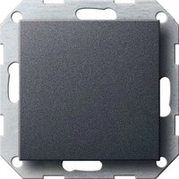 Gira 026828 Blindabdeckung mit Tragring System 55, anthrazit