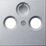 Gira Abdeckung 086926 Antennensteckd. System 55 Alu