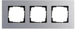 Gira 021317 Abdeckrahmen 3 Fach Esprit Aluminium