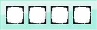 Gira Abdeckrahmen 4-Fach Esprit Glas, Mint