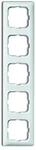 Busch-Jaeger Rahmen 5-Fach, Linear, 102, 2515-214K-102