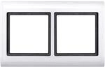 Schneider Electric Merten Aquadesign Rahmen, 2-fach, 400219 | F&uuml;r Steckdose und