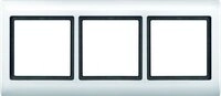 Merten 400319 AQUADESIGN-Rahmen, 3fach, polarwei&szlig;