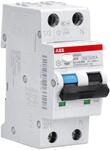 ABB DS201 B10 A30 FI/LS-Schalter RCBO 1P+N Typ A 10A 30mA 6kA