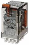 finder 553480240040 Relais, steckbar, Schutzart RT IV, 7 A, 24 VAC, mit Pr&uuml;ftaste,