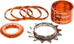 Reverse Single Speed Umbau Kit 13 Z&auml;hne orange
