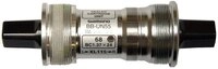 SHIMANO Innenlager BB-UN55 68-115MM BSA, 4-Kant, inkl. Kurbelschrauben, Silber