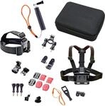 Rollei 21639 Actioncam Zubeh&ouml;r Set Outdoor - 23-teiliges Set, ideal zum