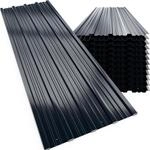 GARDEBRUK&reg; Trapezblech 12x | 129x46cm, 7m&sup2;, Wetterfest, verzinkt,...