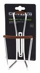 CONTEC Trinkflaschenhalter 'Retro Classic' SB-verpackt, Aluminium-Flaschenhalter in