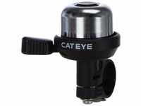 Cateye PB-1000 Wind-Bell Fahrradklingel, Silber/Schwarz, One Size